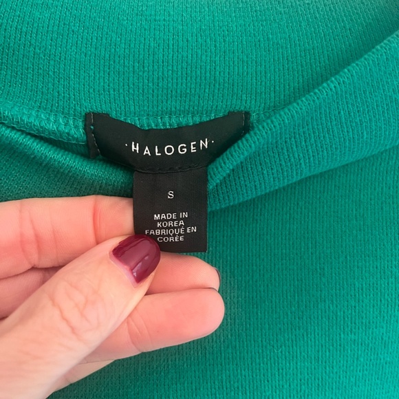 Halogen Top with Tie Sleeve Detail - Picture 2 of 4